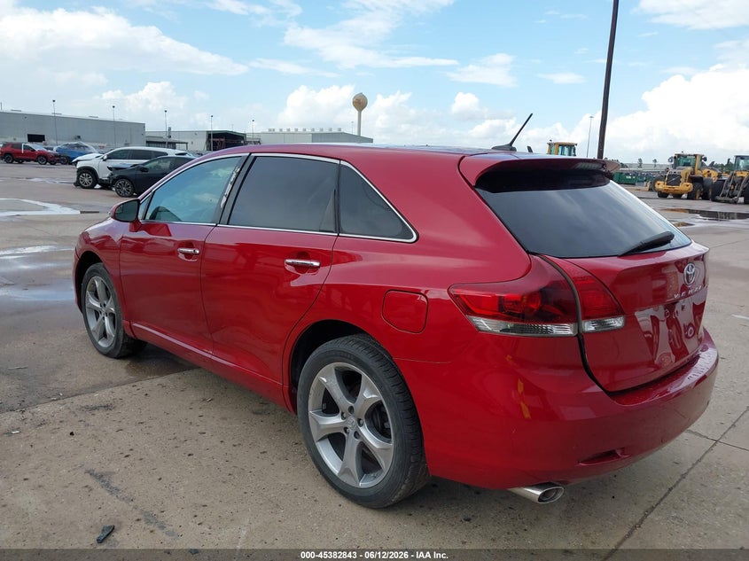 2015 Toyota Venza VIN 4T3BK3BB9FU111119 IAAI salvage auction — FRONT END, Original (Texas), sold $2,300 on 2026-07-09 (photo 3)