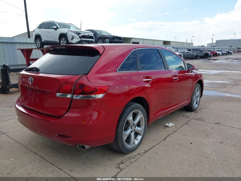 2015 Toyota Venza VIN 4T3BK3BB9FU111119 IAAI salvage auction — FRONT END, Original (Texas), sold $2,300 on 2026-07-09 (photo 4)
