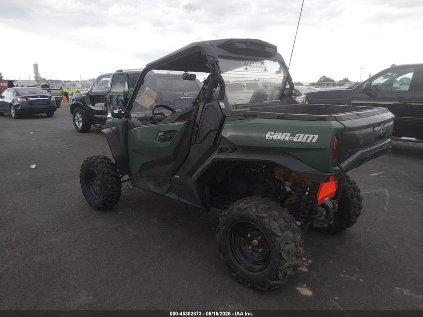 2022 Can-am/ brp Commander VIN 3JB1TAJ46NK000087 IAAI salvage auction — UNKNOWN, Bill Of Sale (Missouri), sold $3,950 on 2026-07-08 (photo 3)