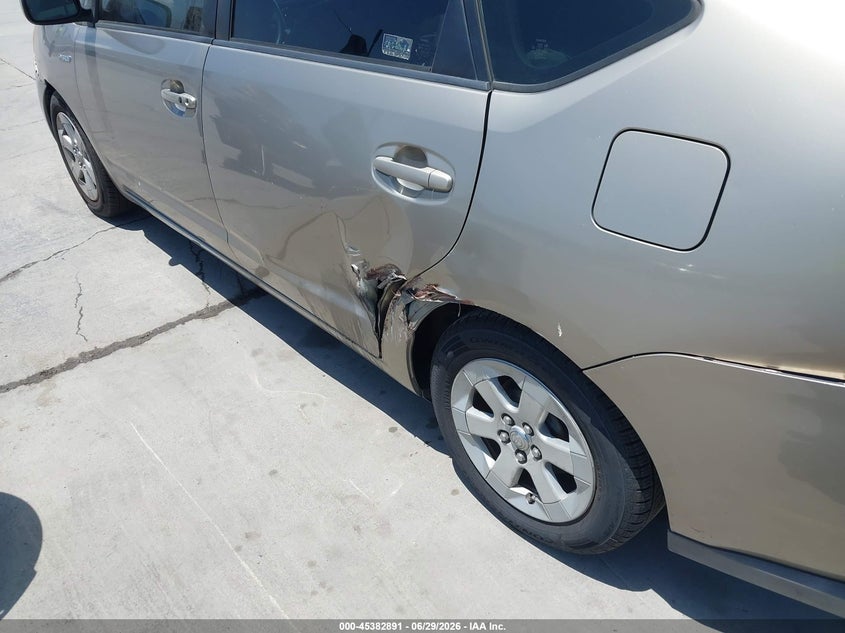 2009 Toyota Prius VIN JTDKB20U093521393 IAAI salvage auction — LEFT SIDE, Salvage (California), sold $1,350 on 2026-07-08 (photo 6)