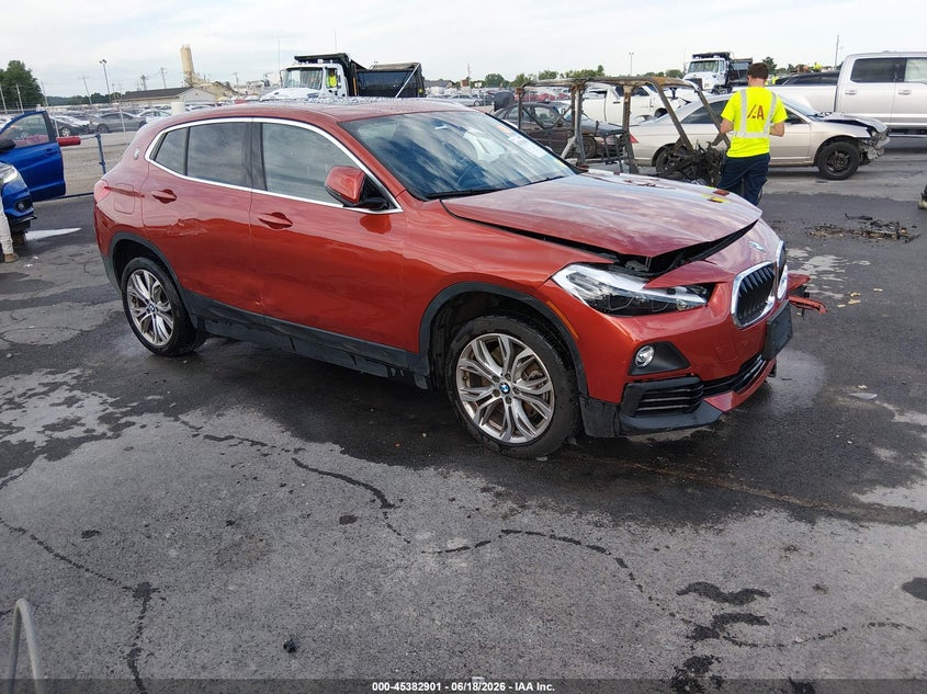 2018 BMW X2 VIN WBXYJ5C33JEF81846 IAAI salvage auction — LEFT FRONT, Salvage (Missouri), sold $1,550 on 2026-07-28 (photo 1)
