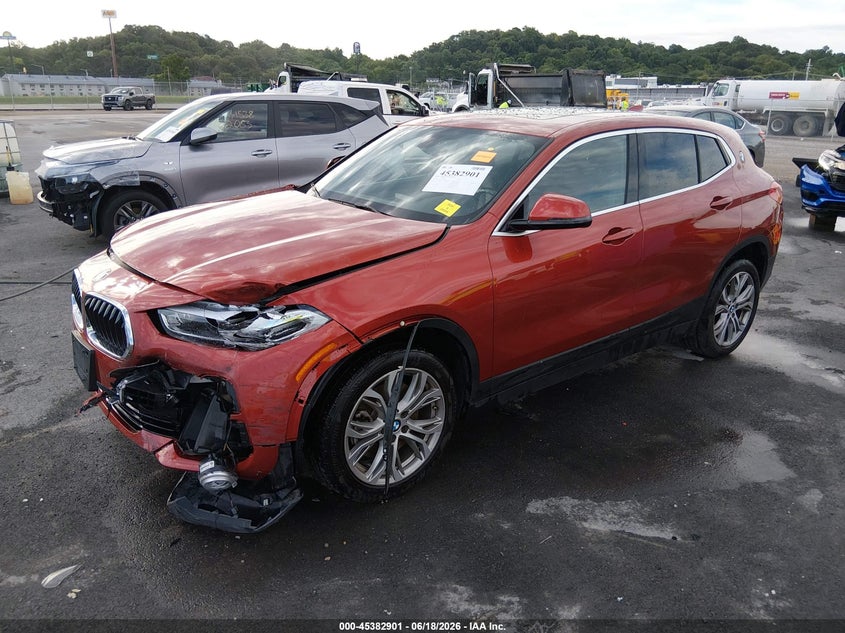 2018 BMW X2 VIN WBXYJ5C33JEF81846 IAAI salvage auction — LEFT FRONT, Salvage (Missouri), sold $1,550 on 2026-07-28 (photo 2)