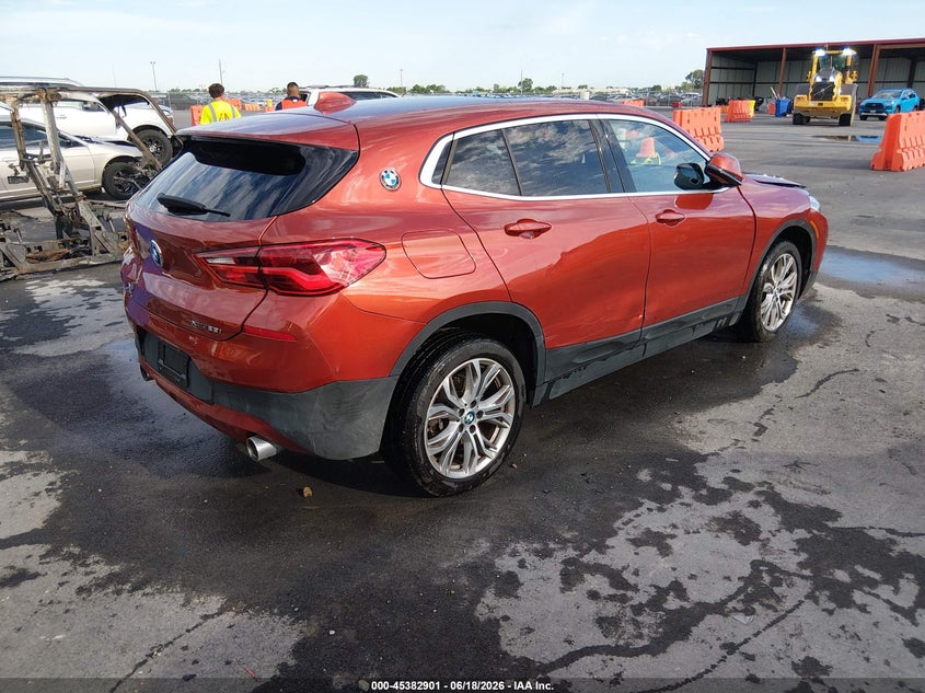 2018 BMW X2 VIN WBXYJ5C33JEF81846 IAAI salvage auction — LEFT FRONT, Salvage (Missouri), sold $1,550 on 2026-07-28 (photo 4)
