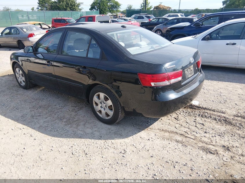 2007 Hyundai Sonata VIN 5NPET46C27H283018 IAAI salvage auction — NORMAL WEAR, Original (Kentucky), sold $400 on 2026-07-06 (photo 3)