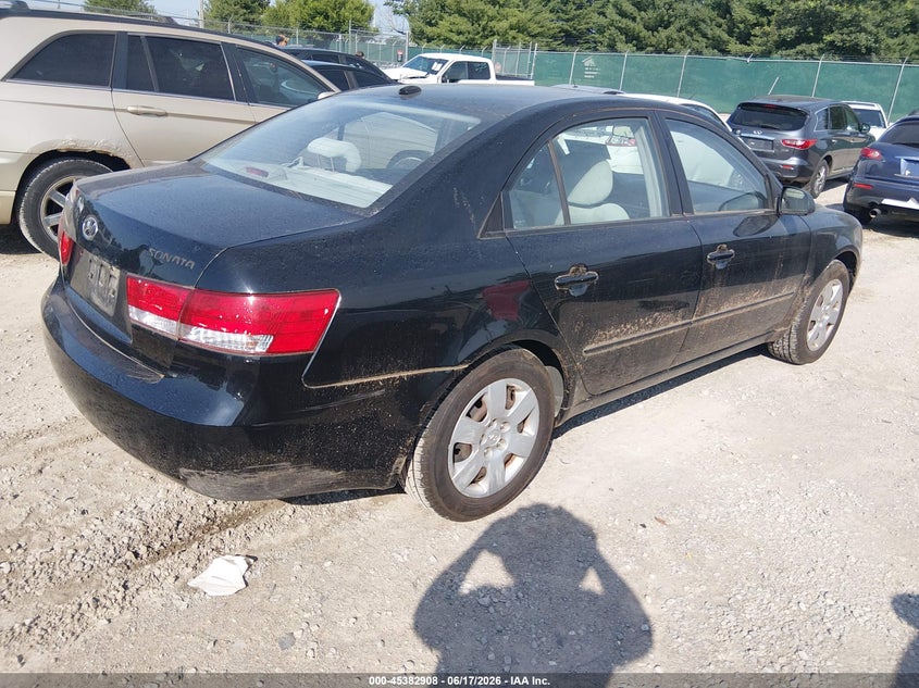 2007 Hyundai Sonata VIN 5NPET46C27H283018 IAAI salvage auction — NORMAL WEAR, Original (Kentucky), sold $400 on 2026-07-06 (photo 4)