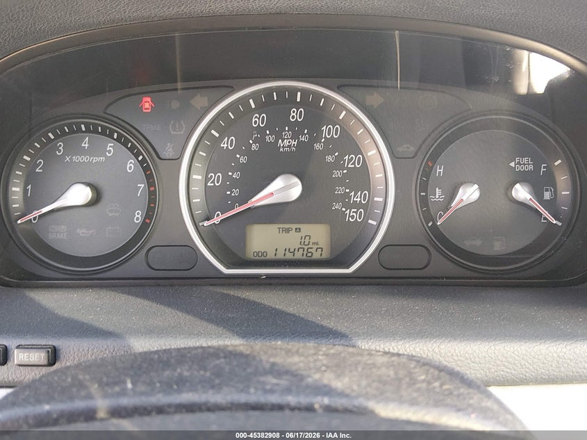 2007 Hyundai Sonata VIN 5NPET46C27H283018 IAAI salvage auction — NORMAL WEAR, Original (Kentucky), sold $400 on 2026-07-06 (photo 7)