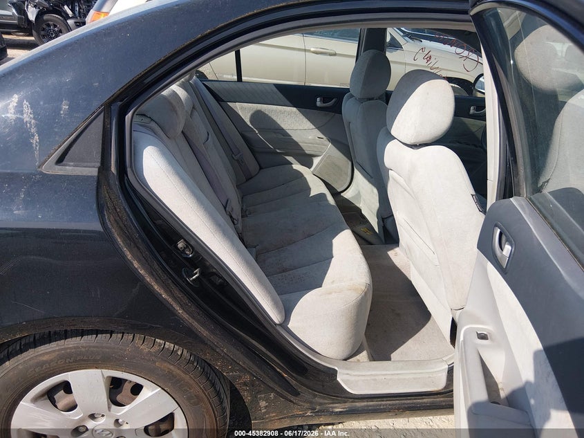 2007 Hyundai Sonata VIN 5NPET46C27H283018 IAAI salvage auction — NORMAL WEAR, Original (Kentucky), sold $400 on 2026-07-06 (photo 8)