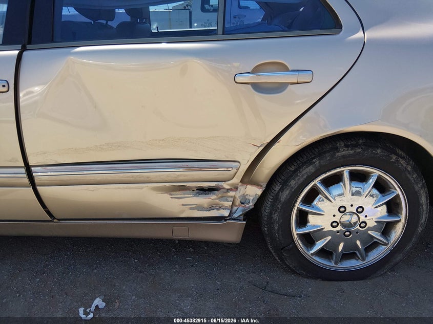 2000 Mercedes-benz E-klasse VIN WDBJF65J1YB077885 IAAI salvage auction — REAR END, Salvage (Kansas), sold $525 on 2026-07-19 (photo 6)