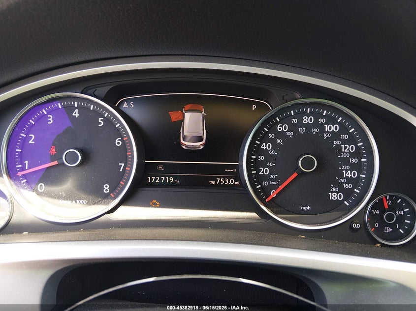 2015 Volkswagen Touareg VIN WVGEF9BP4FD005105 IAAI salvage auction — FRONT END, Salvage (North Carolina), sold $500 on 2026-07-29 (photo 7)