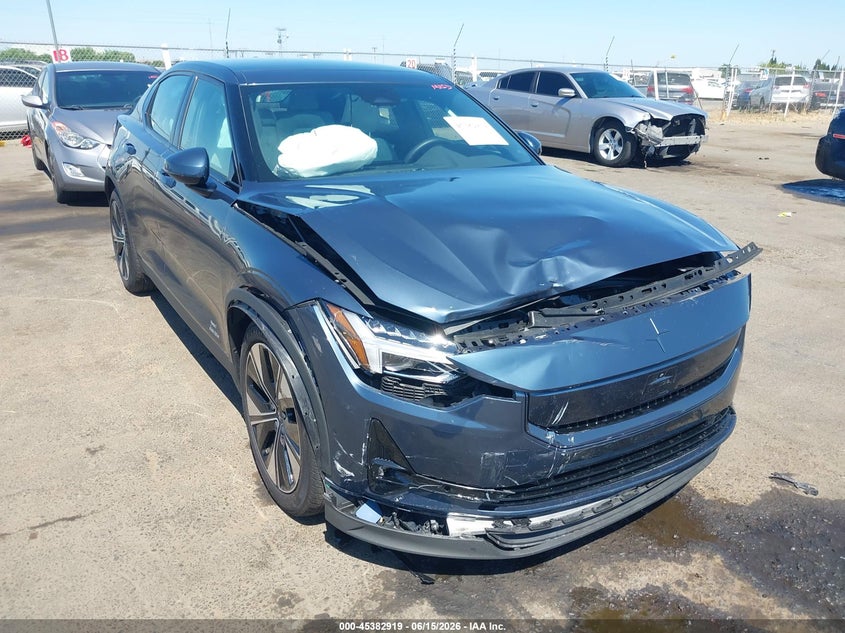 2024 Polestar 2 VIN YSMFE3KA2RL231484 IAAI salvage auction — FRONT END, Salvage (California), sold $6,900 on 2026-07-16 (photo 1)