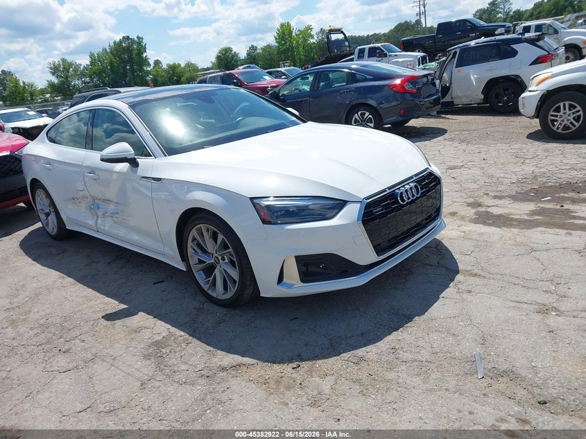 2022 Audi A5 VIN WAUABCF56NA014521 — IAAI salvage auction photo