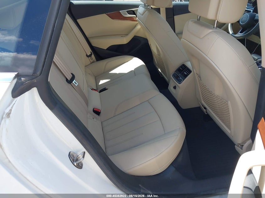 2022 Audi A5 VIN WAUABCF56NA014521 IAAI salvage auction — RIGHT SIDE, Wait Title, sold $13,800 on 2026-08-21 (photo 8)