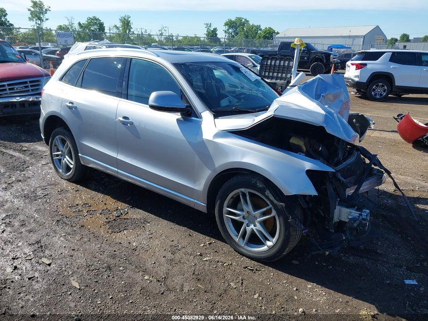2017 Audi Q5 VIN WA1C2AFP3HA092951 IAAI salvage auction — FRONT END, Salvage (Ohio), sold $450 on 2026-07-30 (photo 1)