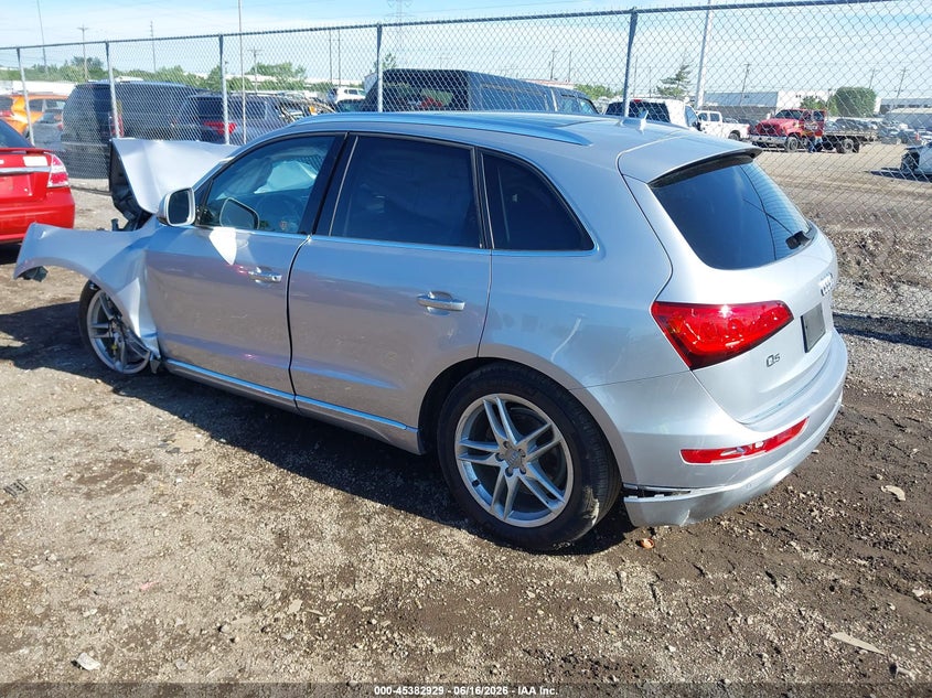 2017 Audi Q5 VIN WA1C2AFP3HA092951 IAAI salvage auction — FRONT END, Salvage (Ohio), sold $450 on 2026-07-30 (photo 3)