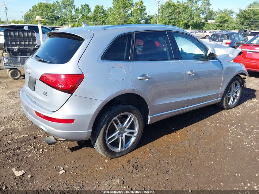 2017 Audi Q5 VIN WA1C2AFP3HA092951 IAAI salvage auction — FRONT END, Salvage (Ohio), sold $450 on 2026-07-30 (photo 4)