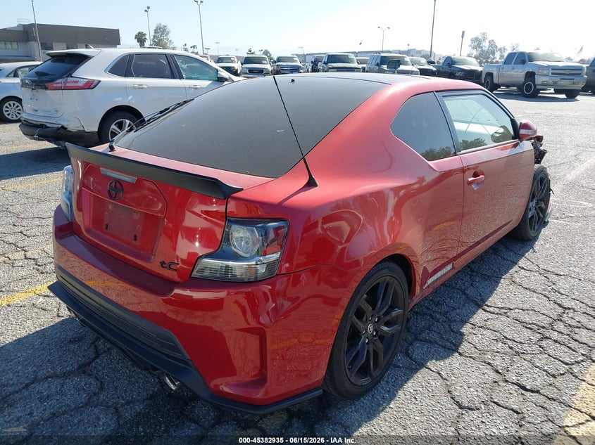 2016 Scion Tc VIN JTKJF5C77GJ025497 IAAI salvage auction — FRONT END, Salvage (California), sold $1,350 on 2026-07-07 (photo 4)