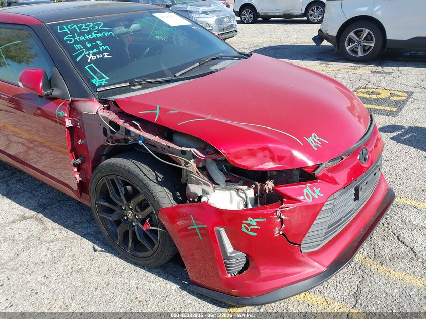 2016 Scion Tc VIN JTKJF5C77GJ025497 IAAI salvage auction — FRONT END, Salvage (California), sold $1,350 on 2026-07-07 (photo 6)