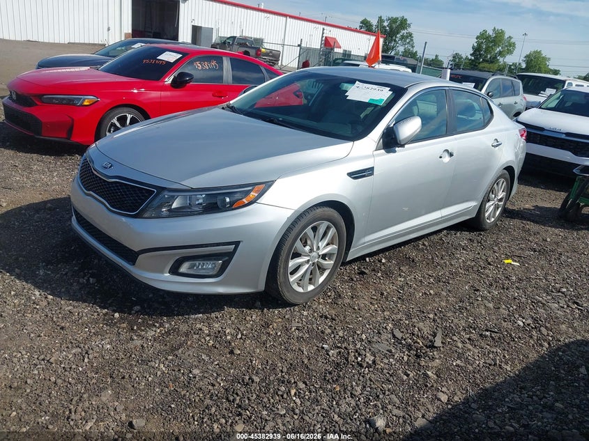 2014 Kia Optima VIN 5XXGM4A7XEG326593 IAAI salvage auction — THEFT, Salvage (Ohio), sold $1,175 on 2026-07-08 (photo 2)
