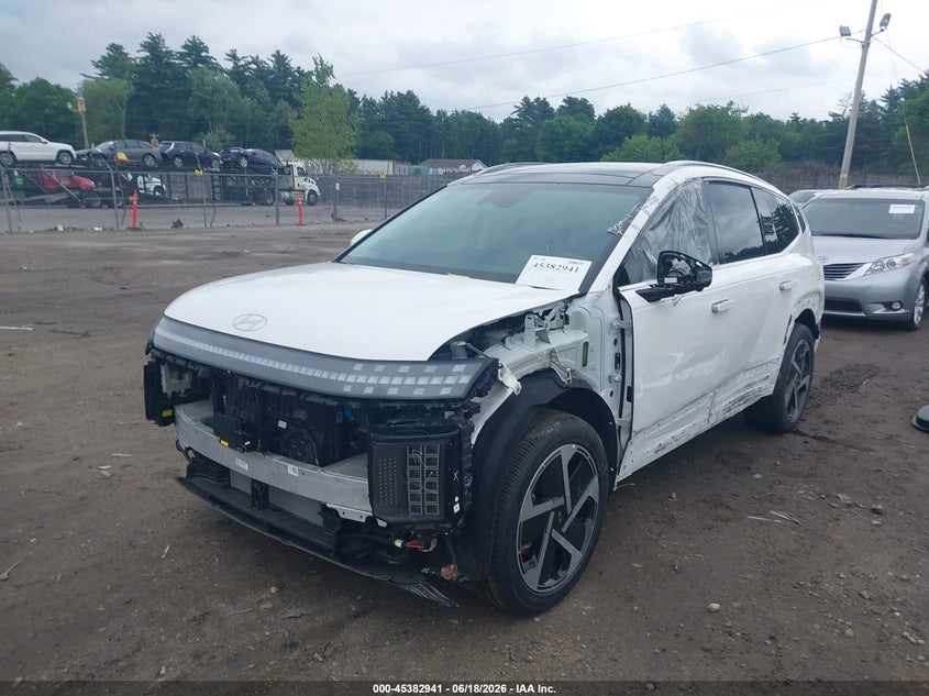 2026 Hyundai Ioniq 9 VIN 7YAMYFS53TY007710 IAAI salvage auction — FRONT END, Salvage Title, sold $21,700 on 2026-08-21 (photo 2)