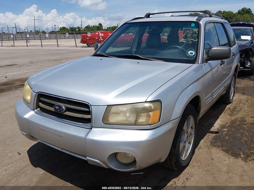 2003 Subaru Forester VIN JF1SG65663H760773 IAAI salvage auction — NORMAL WEAR, Clear (Louisiana), sold $275 on 2026-07-13 (photo 2)