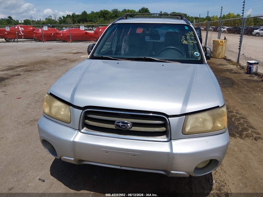 2003 Subaru Forester VIN JF1SG65663H760773 IAAI salvage auction — NORMAL WEAR, Clear (Louisiana), sold $275 on 2026-07-13 (photo 6)