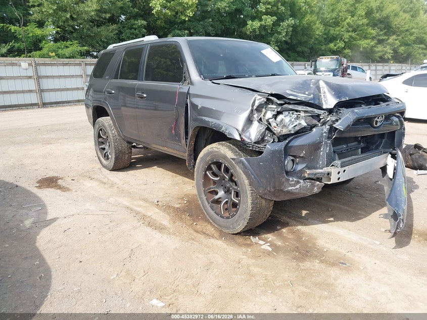 2014 Toyota 4runner VIN JTEBU5JR0E5161476 IAAI salvage auction — FRONT END, Clear (Tennessee), sold $5,800 on 2026-07-23 (photo 1)