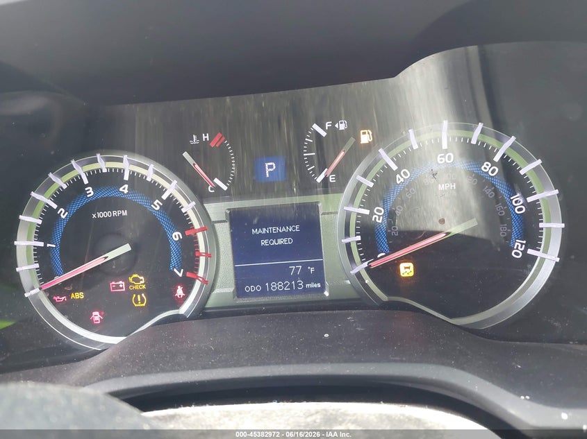 2014 Toyota 4runner VIN JTEBU5JR0E5161476 IAAI salvage auction — FRONT END, Clear (Tennessee), sold $5,800 on 2026-07-23 (photo 7)