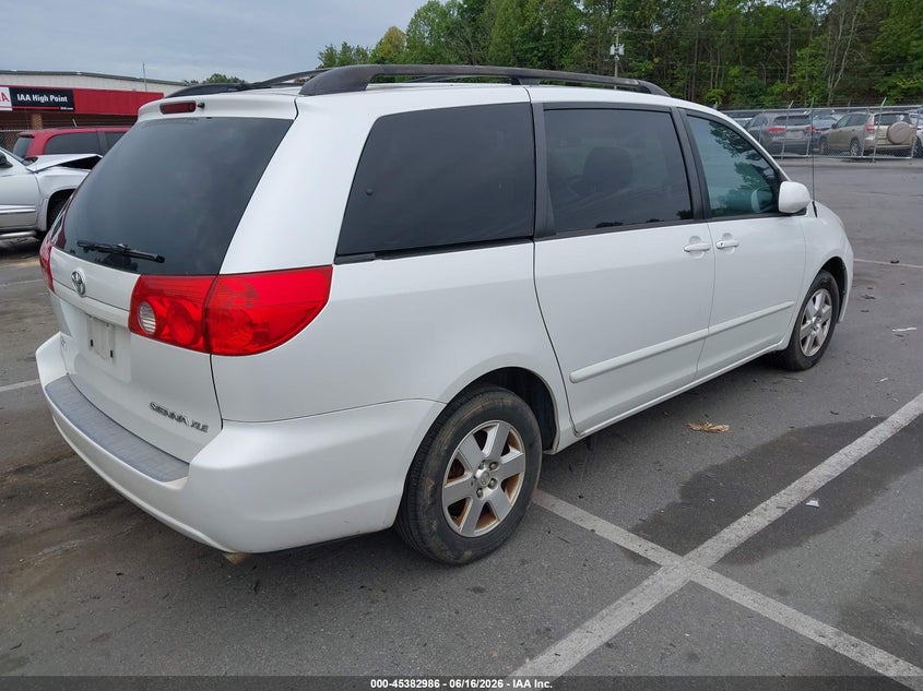 2008 Toyota Sienna VIN 5TDZK22C08S220445 IAAI salvage auction — NORMAL WEAR, Clear (Montana), sold $800 on 2026-07-16 (photo 4)