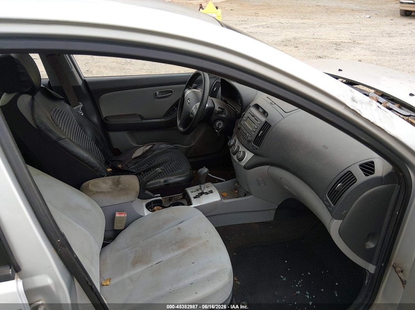 2008 Hyundai Elantra VIN KMHDU46D98U488663 IAAI salvage auction — FRONT END, Salvage (North Carolina), sold $375 on 2026-07-20 (photo 5)