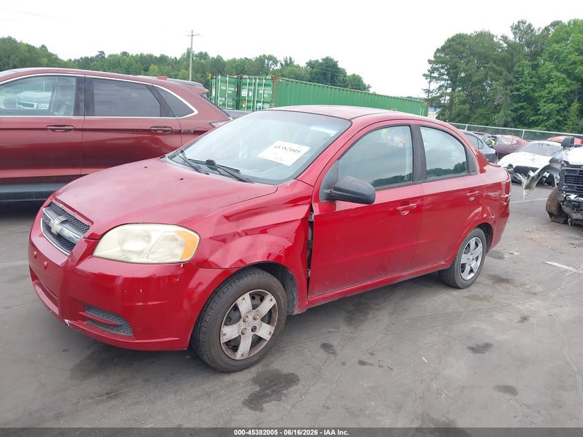 2011 Chevrolet Aveo VIN KL1TD5DE4BB149482 IAAI salvage auction — NORMAL WEAR, Clear (North Carolina), sold $250 on 2026-07-29 (photo 2)