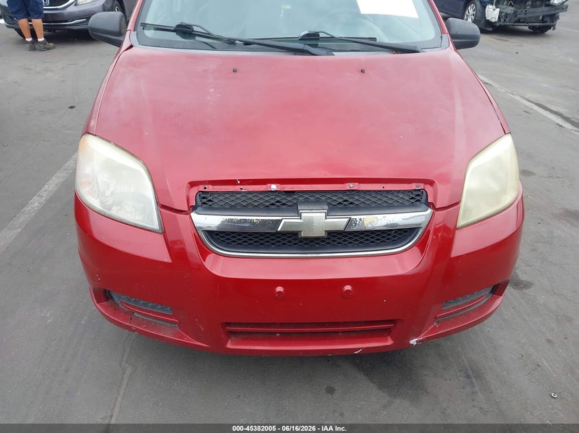 2011 Chevrolet Aveo VIN KL1TD5DE4BB149482 IAAI salvage auction — NORMAL WEAR, Clear (North Carolina), sold $250 on 2026-07-29 (photo 6)