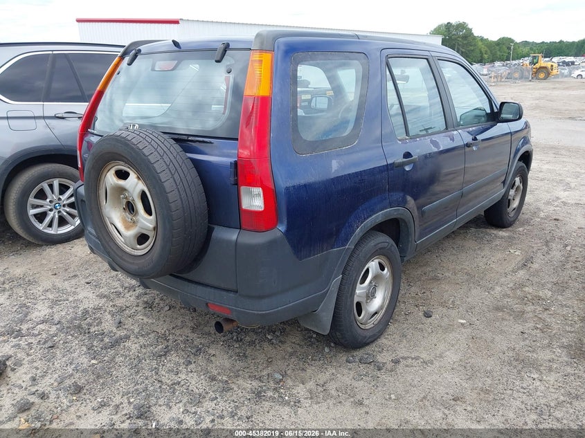 2004 Honda Cr-v VIN JHLRD78474C041745 IAAI salvage auction — NORMAL WEAR, Clear (North Carolina), sold $275 on 2026-07-15 (photo 4)