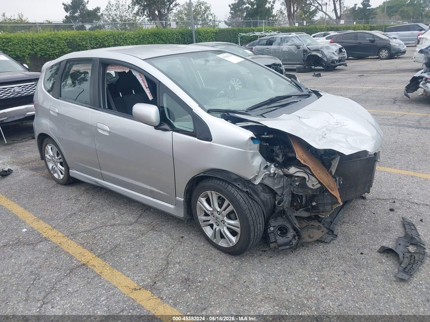 2011 Honda Fit VIN JHMGE8H53BC014148 IAAI salvage auction — FRONT END, Salvage (California), sold $325 on 2026-07-07 (photo 1)