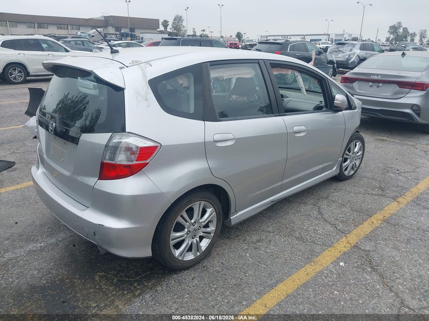 2011 Honda Fit VIN JHMGE8H53BC014148 IAAI salvage auction — FRONT END, Salvage (California), sold $325 on 2026-07-07 (photo 4)