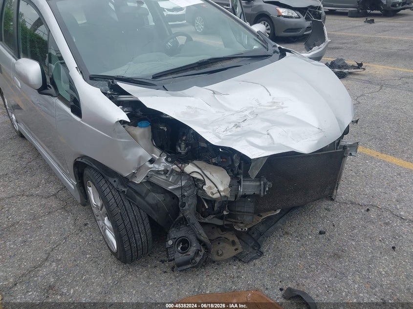 2011 Honda Fit VIN JHMGE8H53BC014148 IAAI salvage auction — FRONT END, Salvage (California), sold $325 on 2026-07-07 (photo 6)