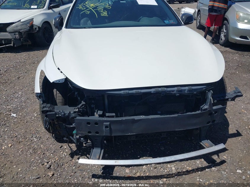 2017 Infiniti Q60 VIN JN1EV7EL0HM553340 IAAI salvage auction — FRONT END, Salvage (Pennsylvania), sold $1,500 on 2026-07-07 (photo 6)