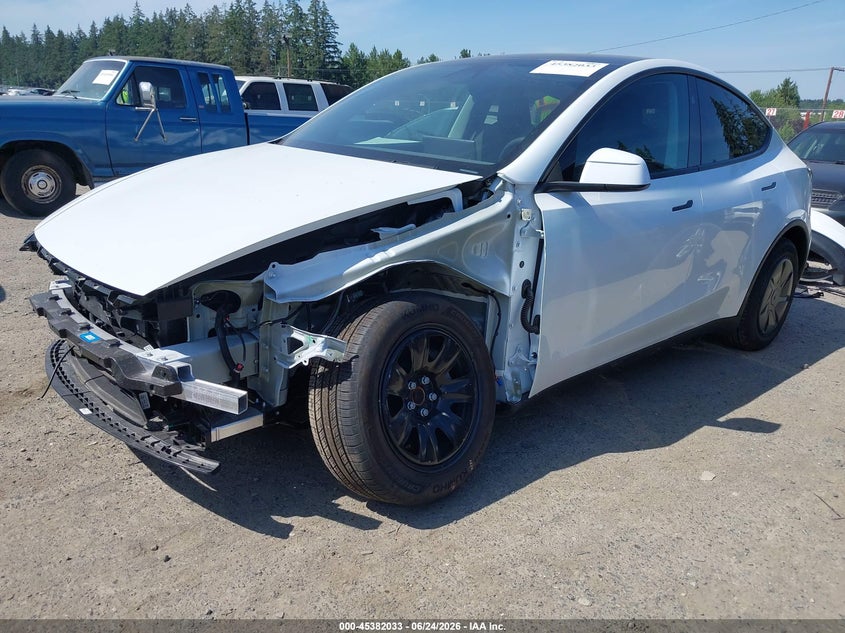 2026 Tesla Model y VIN 7SAYGDED1TA597862 IAAI salvage auction — SUSPENSION, Bill Of Sale (Washington), sold $20,200 on 2026-07-16 (photo 2)