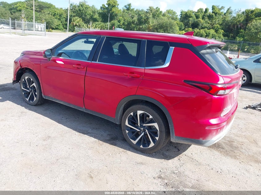 2022 Mitsubishi Outlander VIN JA4J4UA82NZ020638 IAAI salvage auction — LEFT FRONT, Salvage Title, sold $5,200 on 2026-07-30 (photo 3)
