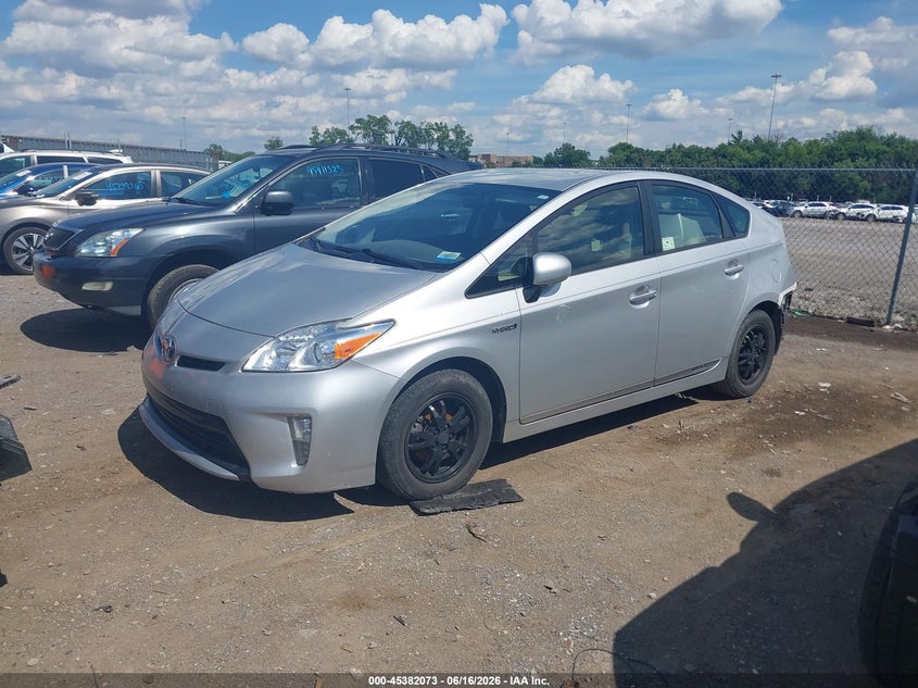 2015 Toyota Prius VIN JTDKN3DU5F0440443 IAAI salvage auction — REAR END, Salvage Title, sold $1,500 on 2026-07-23 (photo 2)