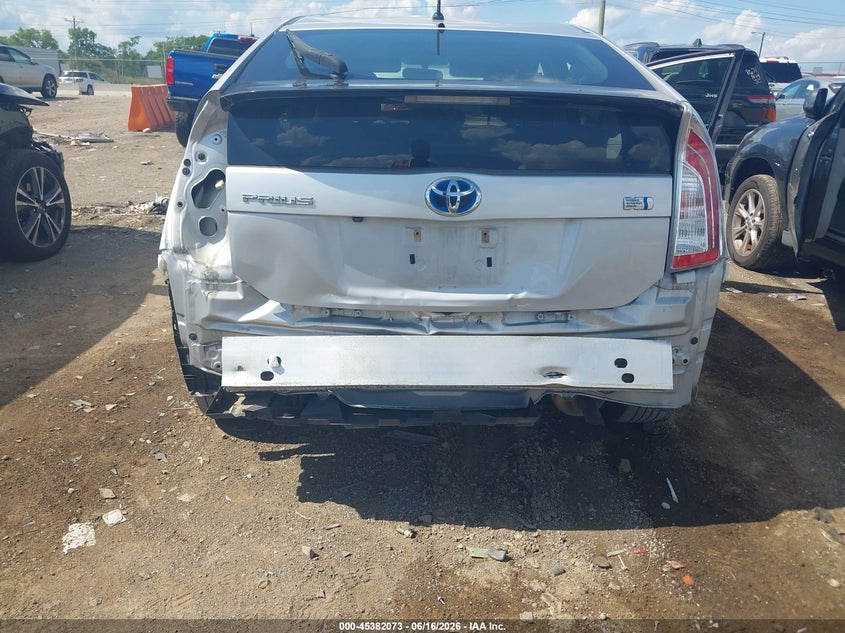 2015 Toyota Prius VIN JTDKN3DU5F0440443 IAAI salvage auction — REAR END, Salvage Title, sold $1,500 on 2026-07-23 (photo 6)