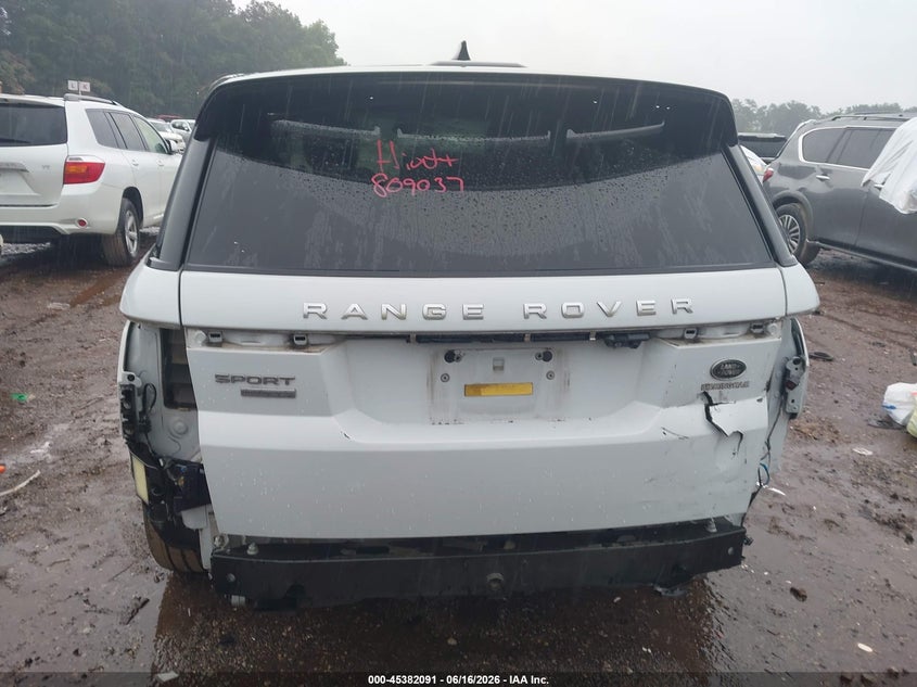 2018 Land rover Range rover sport VIN SALWV2RE5JA801694 IAAI salvage auction — REAR END, Salvage (Alabama), sold $14,500 on 2026-07-22 (photo 6)