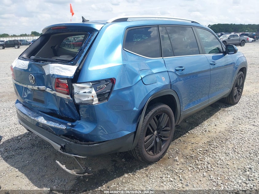 2019 Volkswagen Atlas VIN 1V2WR2CA7KC556015 IAAI salvage auction — REAR END, Salvage (Georgia), sold $4,800 on 2026-07-27 (photo 4)