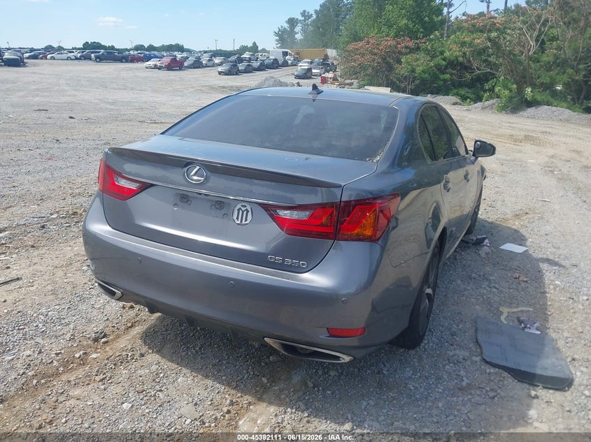 2013 Lexus Gs VIN JTHBE1BL5D5008335 IAAI salvage auction — FRONT END, Salvage (Georgia), sold $1,900 on 2026-07-21 (photo 4)