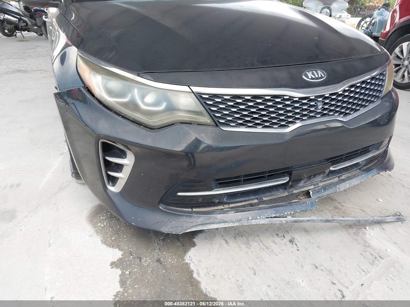 2017 Kia Optima VIN 5XXGV4L22HG124723 IAAI salvage auction — NORMAL WEAR, Clear (Florida), sold $1,200 on 2026-07-21 (photo 6)
