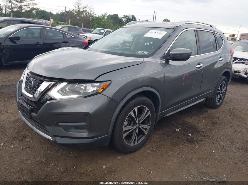 2019 Nissan Rogue VIN JN8AT2MV9KW385401 IAAI salvage auction — FRONT END, Salvage Title, sold $2,200 on 2026-07-29 (photo 2)