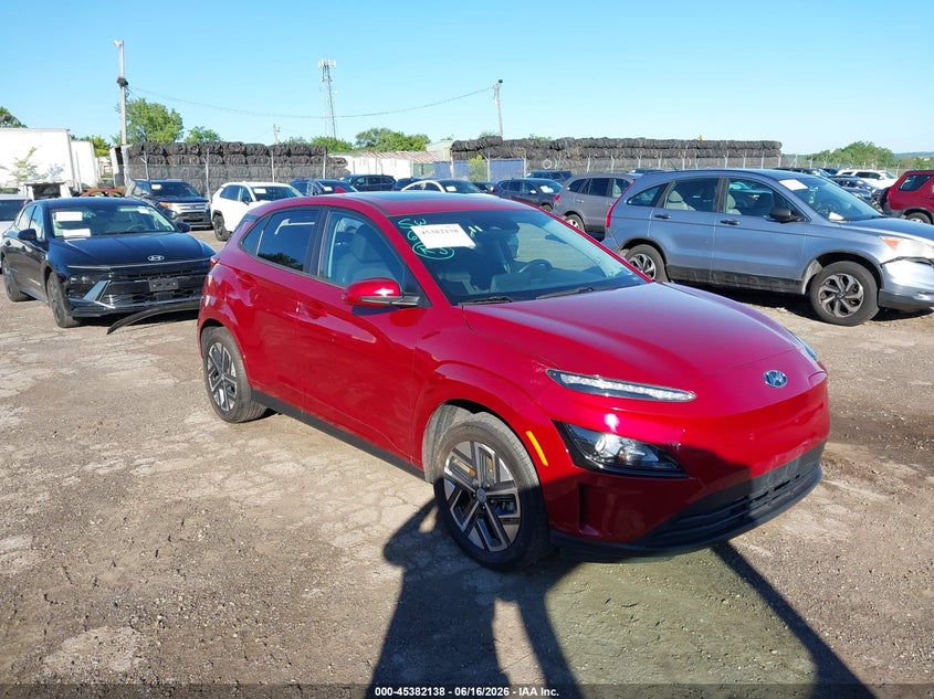 2023 Hyundai Kona VIN KM8K33AG0PU190605 IAAI salvage auction — LEFT REAR, Certificate Of Destruction (Florida), sold $25 on 2026-07-24 (photo 1)