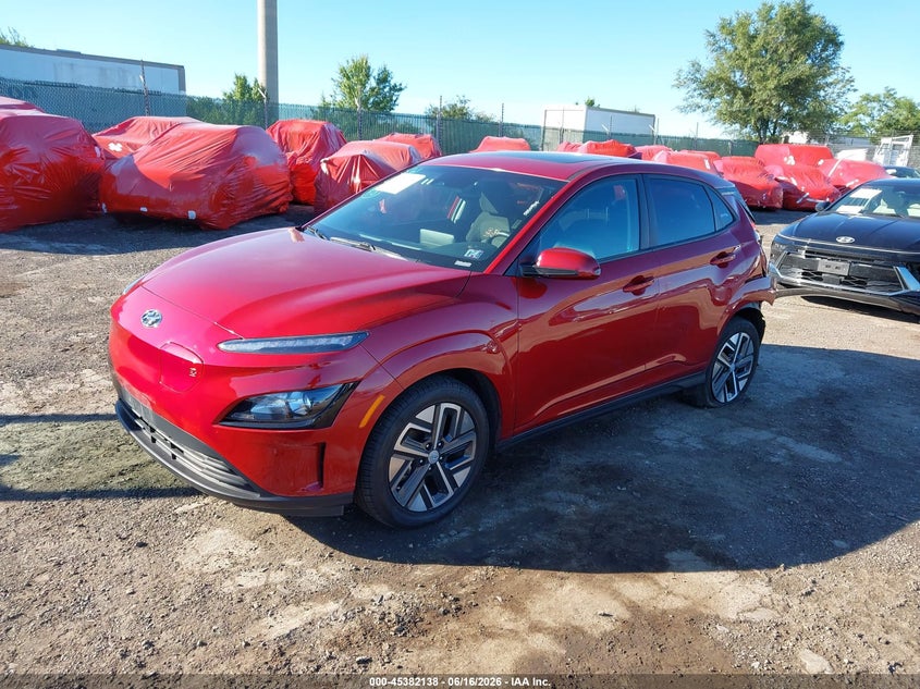 2023 Hyundai Kona VIN KM8K33AG0PU190605 IAAI salvage auction — LEFT REAR, Certificate Of Destruction (Florida), sold $25 on 2026-07-24 (photo 2)