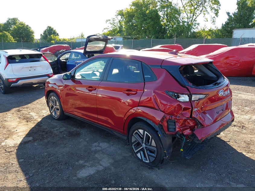 2023 Hyundai Kona VIN KM8K33AG0PU190605 IAAI salvage auction — LEFT REAR, Certificate Of Destruction (Florida), sold $25 on 2026-07-24 (photo 3)