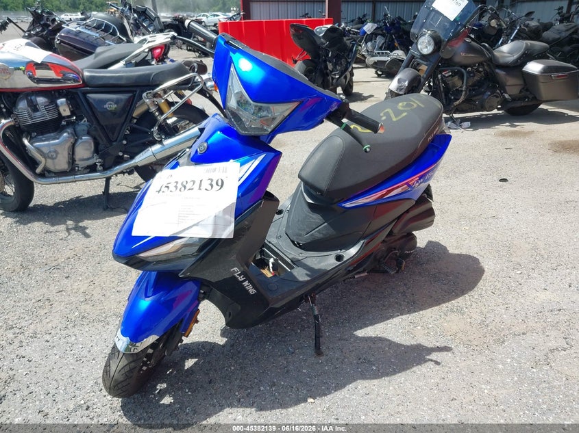 2024 Taizhou zhongneng Flywing 150 VIN HZ2TBCNF4R1009833 IAAI salvage auction — THEFT, Salvage - Greater Than 75% (Maryland), sold $125 on 2026-07-08 (photo 2)