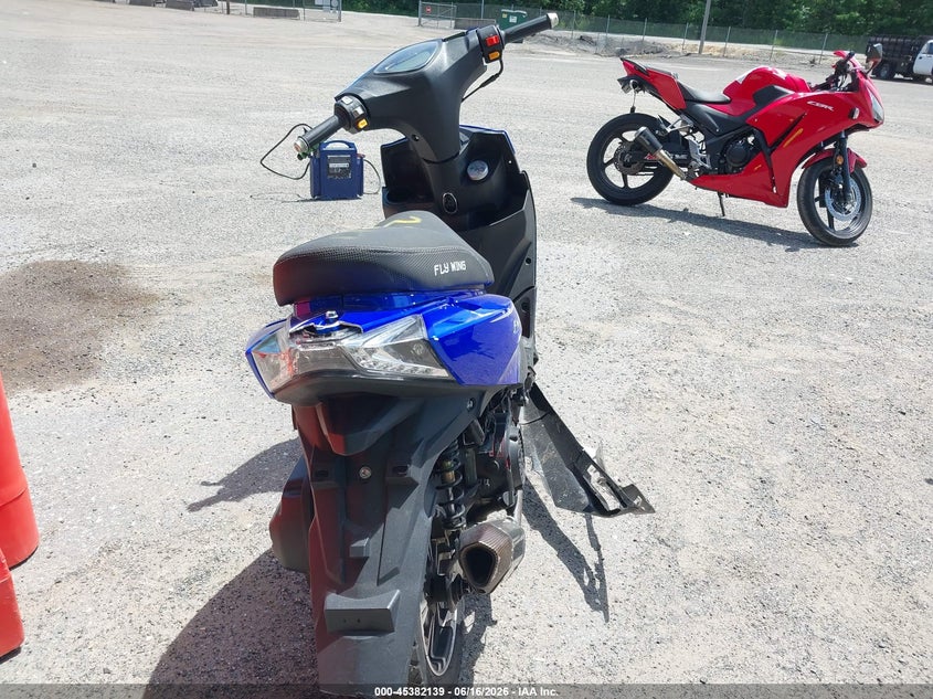 2024 Taizhou zhongneng Flywing 150 VIN HZ2TBCNF4R1009833 IAAI salvage auction — THEFT, Salvage - Greater Than 75% (Maryland), sold $125 on 2026-07-08 (photo 6)